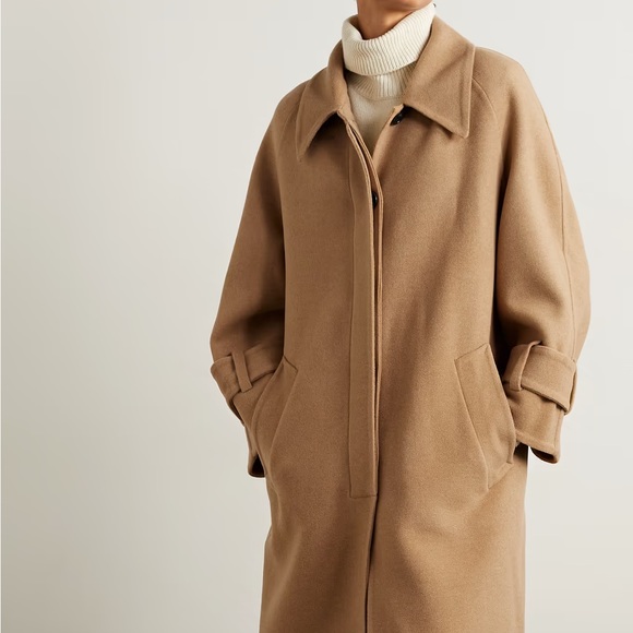 Khaite Phelton Wool Coat Camel - M/L - Picture 9 of 10